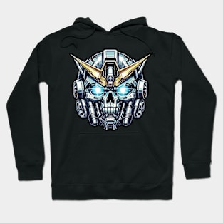 Biomech Skull S01 D75 Hoodie